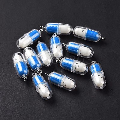 Translucent Plastic Pendants LS-X-KY-L006-29F-1