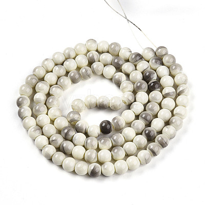 Baking Paint Glass Beads X1-DGLA-N013-8mm-02-1