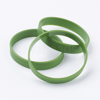 Silicone Wristbands Bracelets BJEW-J176-180-05-1