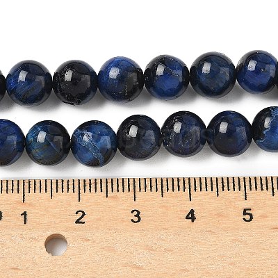 Grade B Natural Tiger Eye Beads Strands LS-G-F591-18-8mm-01-1