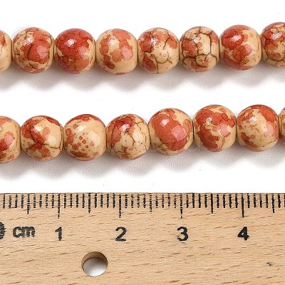 Synthetic Turquoise Beads Strands TURQ-F019-03A-1