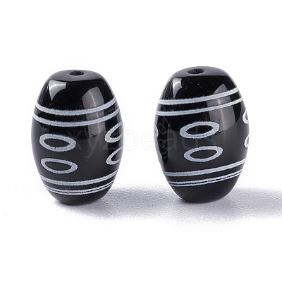 Tibetan Style dZi Beads TDZI-Z001-01-1