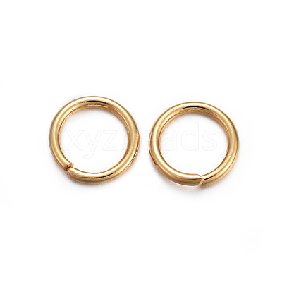 304 Stainless Steel Open Jump Rings STAS-L187-7x1mm-G-1