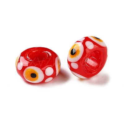 Handmade Lampwork European Beads LA-CBA0C61-01A-1