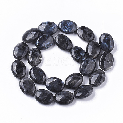 Natural Larvikite Beads Strands G-S359-001-1