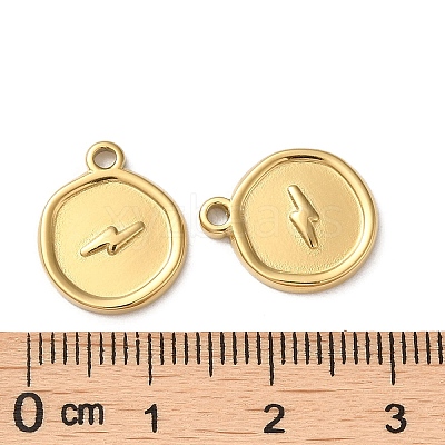 304 Stainless Steel Pendants STAS-Q252-12G-1