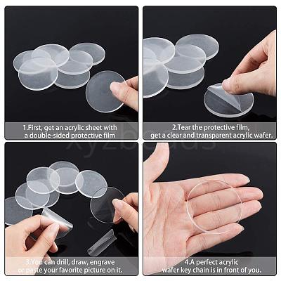 Transparent Acrylic Display Base OACR-NB0001-04-1
