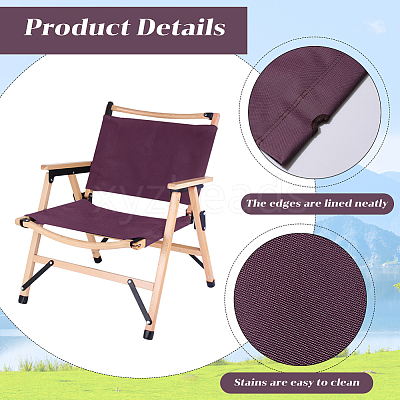 Cloth Folding Chair Cover AJEW-WH20001-78A-04-1