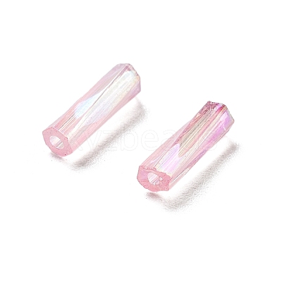 10G Ceylon Glass Twist Bugle Beads X-SEED-L012-01E-1