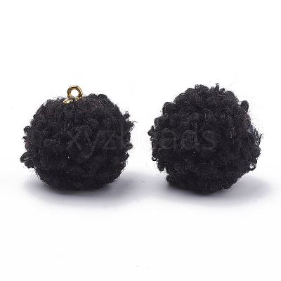 Handmade Cloth Fabric Covered Pendants LS-WOVE-N006-16A-1