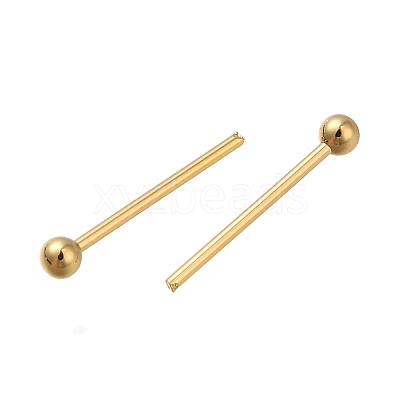 Brass Ball Head Pins KK-H502-03A-G-1