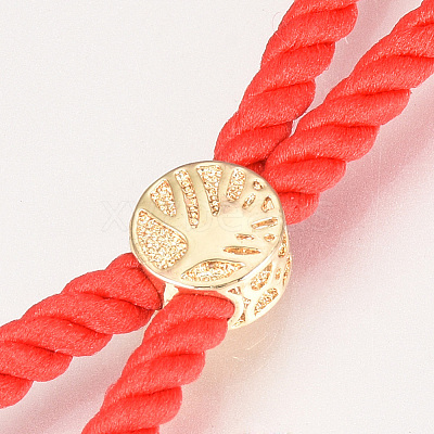 Nylon Cord Bracelet Making MAK-S058-02G-1