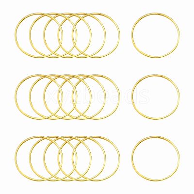 Brass Linking Rings X-EC18725MM-G-1