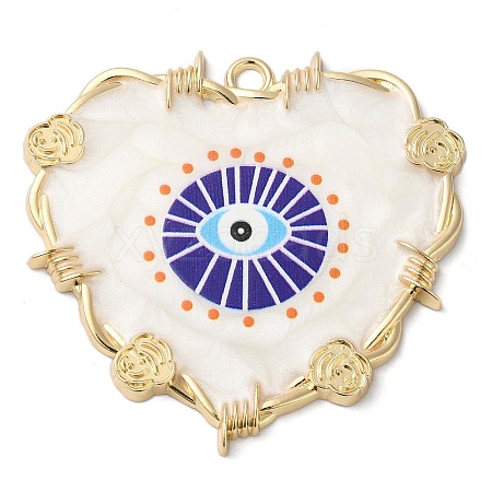 Zinc Alloy Enamel Pendants ENAM-Z013-02D-1