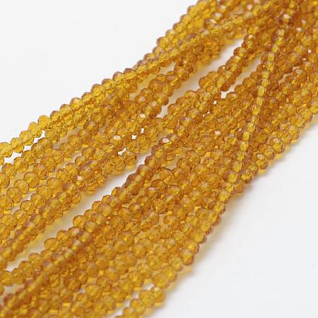 Transparent Glass Beads Strands EGLA-J144-NA05-1