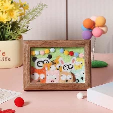 Handmade Felting DIY Material Package for Gift PW-WG5F210-01-1