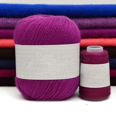 Hand-Woven Cashmere 3 Shares  Yarn PW-WG392F4-29-1