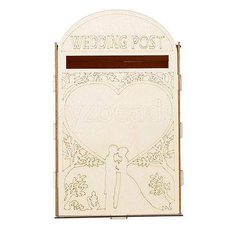 Wooden Ornament Mailbox PW-WG852DD-05-1