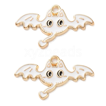 Halloween Alloy Enamel Pendants ENAM-Z022-02E-1