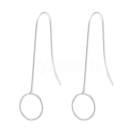 Sterling Silver Earring Hooks STER-NH0001-77S-1