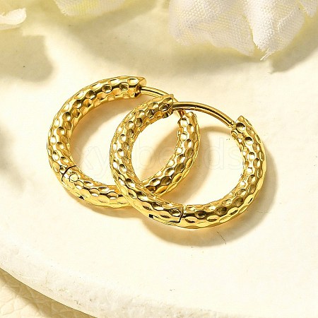 304 Stainless Steel Hoop Earrings for Women EJEW-M068-12B-G-1