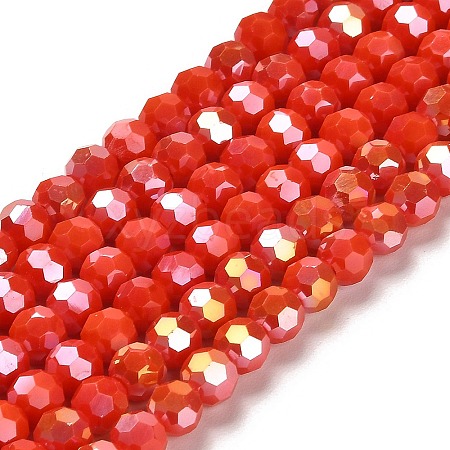 Opaque Glass Beads Stands EGLA-A035-P6mm-B03-1