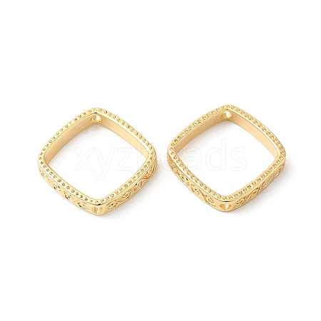 Brass Bead Frames KK-P234-92G-1