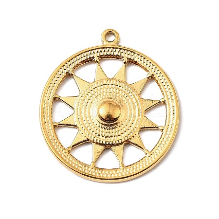 304 Stainless Steel Pendants STAS-H482-01G-1