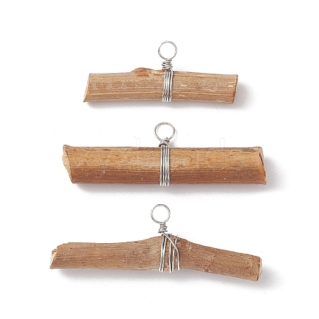 Wooden Sticks Pendant PALLOY-JF03393-01-1