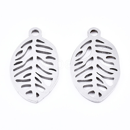 Non-Tarnish 201 Stainless Steel Pendants STAS-T044-190P-1