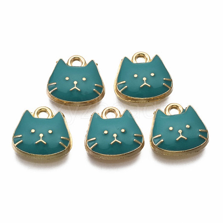 Alloy Enamel Charms ENAM-T011-95C-NR-1