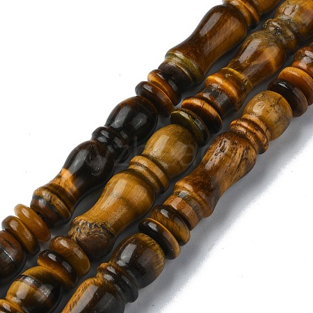 Natural Tiger Eye Beads Strands G-C135-B02-02-1