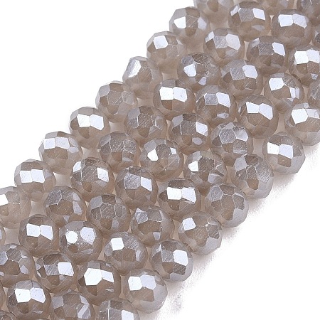 Electroplate Glass Beads Strands EGLA-A044-J4mm-A10-1