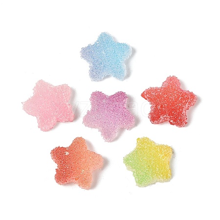 Imitation Candy Food Style Resin Cabochons RESI-R461-02A-1