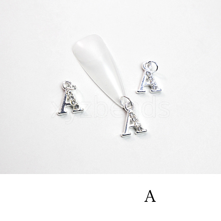 Alloy Rhinestone Cabochons MRMJ-T056-93P-A-1