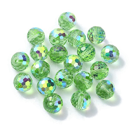 AB Color Plated Glass Beads EGLA-P059-02B-AB23-1