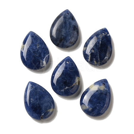 Dyed & Heated Natural Blue Aventurine Pendants PW-WG96986-12-1