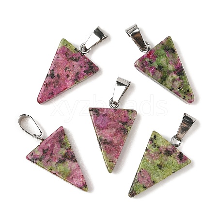 Natural Ruby in Zoisite Pendants G-B127-04P-01-1