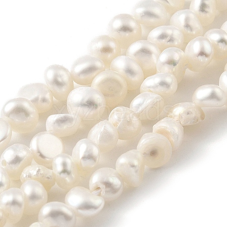 Natural Cultured Freshwater Pearl Beads Strands PEAR-A006-02A-1