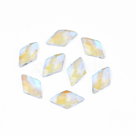 Glass Rhinestone Cabochons MRMJ-N027-021A-1