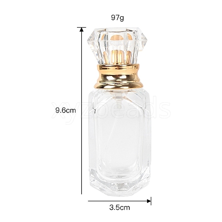 Refillable Glass Spray Empty Bottles PW-WG45259-01-1