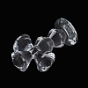 Natural Quartz Crystal Cross Figurines AJEW-H154-01D-3