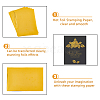 A5 PET Stamping Hot Foil Paper DIY-WH0043-13A-4