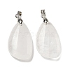 Natural Quartz Crystal Pendants G-G147-02P-03-1