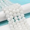 Imitation Jade Glass Beads Stands EGLA-A035-J10mm-D05-2