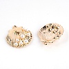 Alloy Plastic Pearl Pendants PALLOY-WH0086-12-1