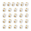 Biyun 52Pcs 26 Style Food Grade Eco-Friendly Silicone Beads SIL-BY0001-05-1