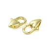 Brass Lobster Claw Clasps KK-B089-23B-G-2