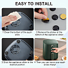 36Pcs 9 Styles Teflon & Rubber & EVA & Oil Glue Self-adhesive Furniture Protection Pads AJEW-CN0002-92-6