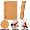 4Pcs Detachable PU Imitation Leather Bag Handle Wrap PURS-BBC0001-08B-3